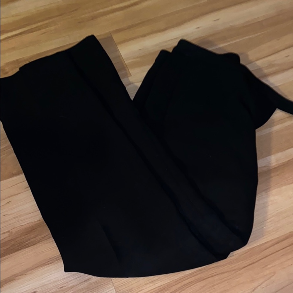 Black slacks
